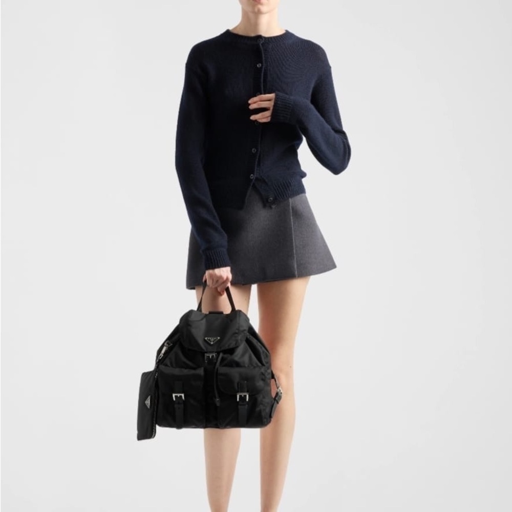 Prada Men's Black Nylon Backpack - Picture 10 of 14